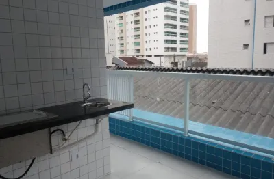 Apartamento 02 dormitorios no centro de mongagua 150 metros do mar