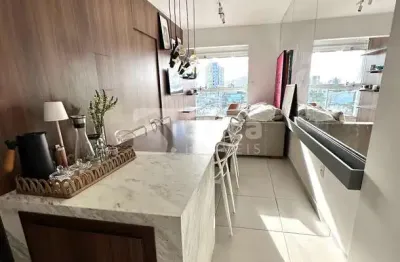Apartamento 2 quartos, piscina, churrasqueira e sacada - são vicente