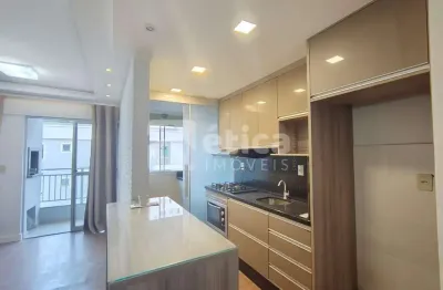 Apartamento para locação 2 dormitórios mobiliado, sacada churrasqueira Itajaí SC