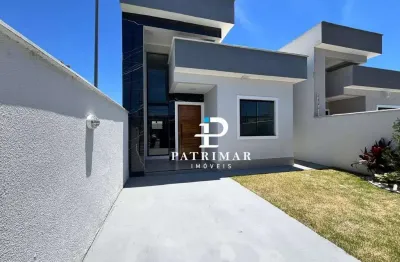 Casa nova  a venda  no jardim atlântico central - itaipuaçu- marica/rj - 2 quartos, suite e area gourmet , 88 m² por r$ 499.000