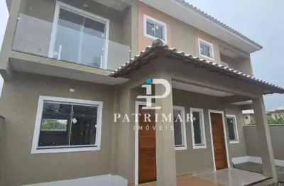 Casa com 2 quartos à venda, 75 m² por r$ 350.000 - itapeba - maricá/rj