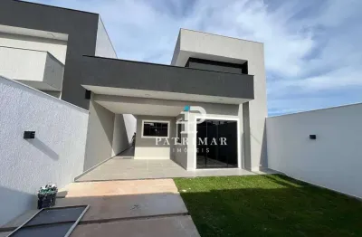 Casa com 3 quartos à venda, 138 m² por r$ 710.000 - jardim atlântico oeste - maricá/rj