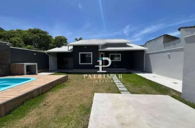 Casa com 3 quartos à venda, 130 m² por r$ 750.000 - jardim atlântico oeste - maricá/rj