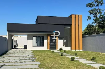 Casa com 3 dormitórios à venda, 120 m² por r$ 820.000,00 - jardim atlântico central - maricá/rj