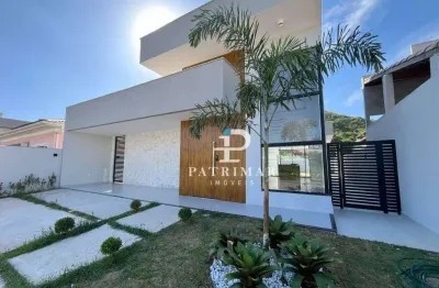 Casa  com 3 quartos à venda, cond: pedra de inoã- 147m² por r$ 880.000- maricá/rj