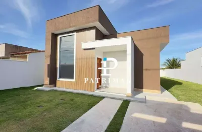 Casa com 3 quartos à venda, 97 m² por r$ 680.000 - jardim atlântico leste (itaipuaçu) - maricá/rj