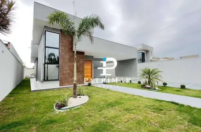 Casa alto padrão com 3 quartos, piscina e área gourmet à venda, 139 m² por r$ 1.200,000 - jardim atlântico central -itaipuaçu - maricá/rj
