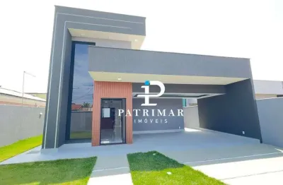 Casa com 3 quartos, suíte e área gourmet à venda, 122 m² por r$ 800.000 - jardim atlântico central (itaipuaçu) - maricá/rj