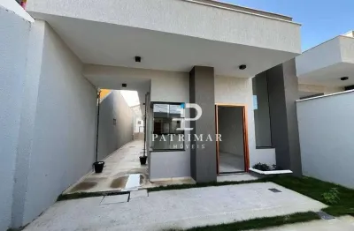 Casa com 3 quartos, suíte, área gourmet e piscina à venda, 102 m² por r$ 630.000 - jardim atlântico leste - maricá/rj