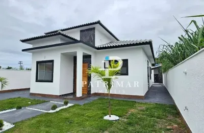 Casa com 3 quartos à venda, 86 m² por r$ 600.000 - jardim atlântico oeste - maricá/rj