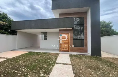 Casa com 3 dormitórios à venda, 480 m² por r$ 715.000,00 - jardim atlântico leste - maricá/rj