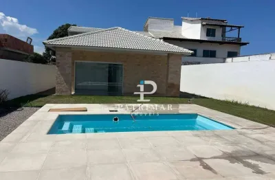 Casa com 6 quartos, suíte e piscina  à venda, 200 m² por r$ 780.000 - jardim atlântico -itaipuaçu - maricá/rj