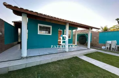 Casa com 4 quartos, área gourmet e piscina à venda, 205 m² por r$ 700.000 - itaipuaçu - maricá/rj