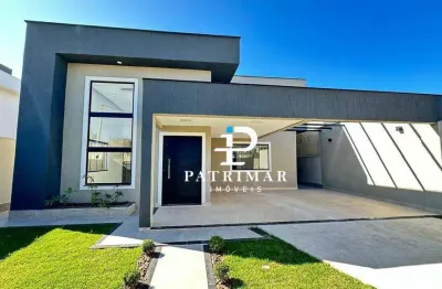 Casa com 3 quartos, suíte e área gourmet  à venda, 124 m² por r$ 800.000 - jardim atlântico leste (itaipuaçu) - maricá/rj