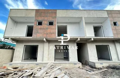 Casa duplex com 2 quartos, área gourmet e piscina  à venda, 126 m² por r$ 495.000 - jardim atlântico oeste (itaipuaçu) - maricá/rj