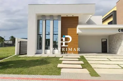 Casa à venda no cond. alpahville i - 3 quartos, piscina e área gourmet, 185 m² por r$ 1.150.000 - inoã - maricá/rj