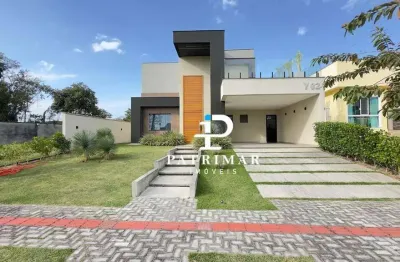 Casa com 3 quartos, piscina e área gourmet à venda, 243 m² por r$ 1.750.000 - cond. alphaville i -inoã - maricá/rj