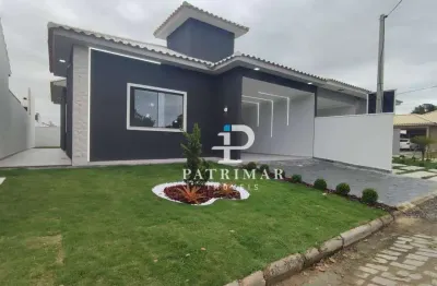 Casa com 3 quartos à venda, 112 m² por r$ 660.000 - cajueiros - maricá/rj