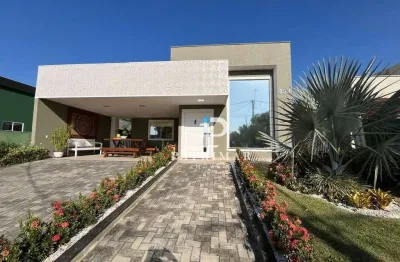 Casa com 3 quartos à venda, 189 m² por r$ 990.000 - cond. alphaville i- inoã - maricá/rj