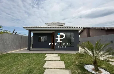 Casa c/ 3 quartos em terreno inteiro  à venda, 96 m² por r$ 600.000 - jardim atlântico central (itaipuaçu) - maricá/rj