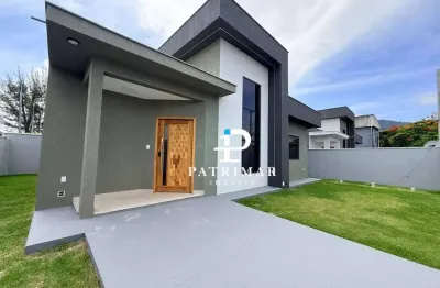 Casa alto padrão com 3 quartos à venda, 100 m² por r$ 690.000 - são bento -itaipuaçu - maricá/rj