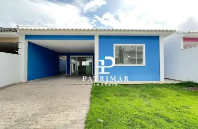 Casa nova com 3 quartos à venda, 112 m² por r$ 600.000 - cajueiros (itaipuaçu) - maricá/rj