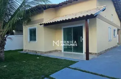 Casa nova com 3 quartos à venda, 110 m² por r$ 660.000 - inoã - maricá/rj