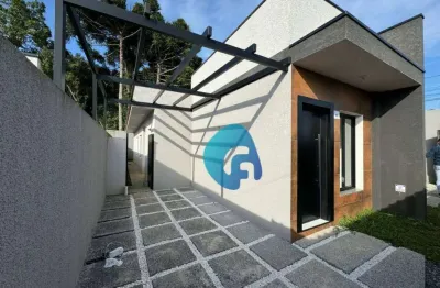 Casa com 3 dormitórios à venda, 70 m² por r$ 489.000,00 - colônia rio grande - são josé dos pinhais/pr