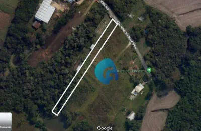 Chácara com 1 dormitório à venda, 2572 m² por r$ 460.000,00 - costeira - são josé dos pinhais/pr