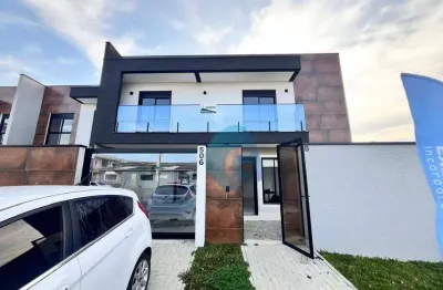 Sobrado no cruzeiro  com 3 dormitórios à venda, 135 m² por r$ 949.000 - cruzeiro - são josé dos pinhais/pr