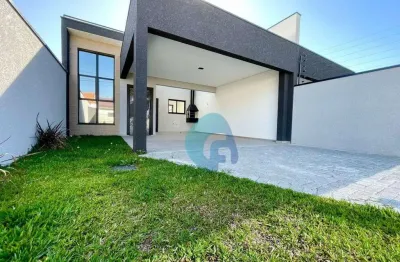 Casa com 3 dormitórios à venda, 105 m² por r$ 699.100,00 - águas belas - são josé dos pinhais/pr
