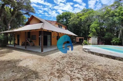Chácara com 3 dormitórios à venda, 44000 m² por r$ 1.599.000,00 - campina do taquaral - são josé dos pinhais/pr