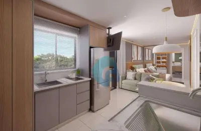 Studio à venda, 30 m² por r$ 229.900,00 - bom jesus - são josé dos pinhais/pr