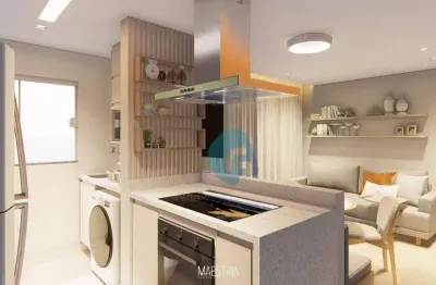 Apartamento com 3 dormitórios à venda, 64 m² por r$ 329.900,00 - afonso pena - são josé dos pinhais/pr