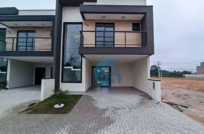 Sobrado com 3 dormitórios à venda, 145 m² por r$ 979.900,00 - costeira - são josé dos pinhais/pr
