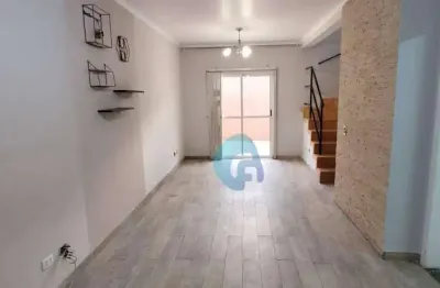 Sobrado com 3 dormitórios para alugar, 114 m² - novo mundo - curitiba/pr