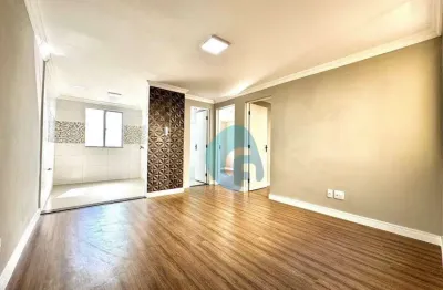 Apartamento com 2 dormitórios à venda, 41 m² por r$ 249.000,00 - sítio cercado - curitiba/pr