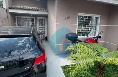 Casa com 2 dormitórios à venda, 47 m² por r$ 299.000 - rio pequeno  sao jose dos pinhais pr.