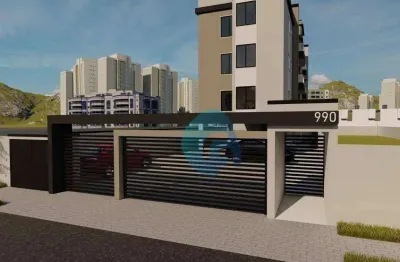 Apartamento com 3 dormitórios à venda, 57 m² por r$ 329.000,00 - afonso pena - são josé dos pinhais/pr