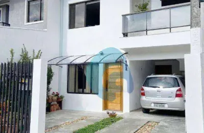 Sobrado com 3 dormitórios à venda, 124 m² por r$ 685.000,00 - uberaba - curitiba/pr