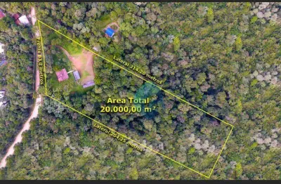 Chácara com 4 dormitórios à venda, 20000 m² por r$ 700.000,00 - area rural - são josé dos pinhais/pr