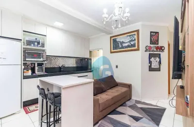Apartamento com 2 dormitórios à venda, 55 m² por r$ 250.000,00 - ouro fino - são josé dos pinhais/pr
