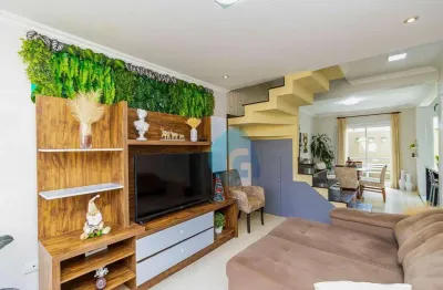 Sobrado com 3 dormitórios à venda, 103 m² por r$ 650.000,00 - uberaba - curitiba/pr