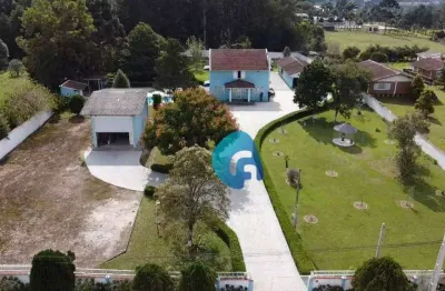 Chácara com 5 dormitórios à venda, 5000 m² por r$ 1.849.000,00 - campo largo da roseira - são josé dos pinhais/pr