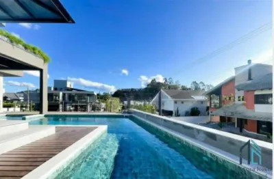 Casa mobiliada linda em condomínio, 04 suítes, 04 vagas, em blumenau sc