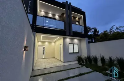 Sobrado a venda com terreno, 03 suítes, ótima localização em são josé dos pinhais pr