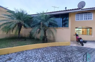 (permuta) casa a venda semi mobiliada, 03 quartos, 04 vagas, churrasqueira no boqueirão em curitiba pr