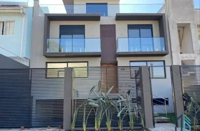 Sobrado novo 04 suítes, 04 vagas, terraço, no ecoville em curitiba pr