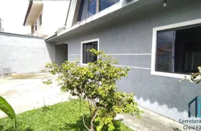 Casa linda com terreno amplo nos fundos, 03 quartos, ático, campo pequeno em colombo pr