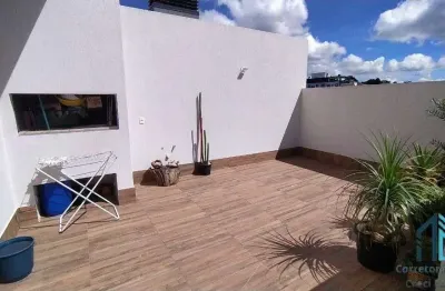Apartamento/cobertura, terraço com churrasqueira, 03 quartos c/suíte, 02 vagas em flores da cunha rs